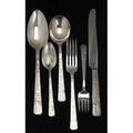 Worlds fair silverplate souvenir flatware 1939 new york rogers bros silverplate flatware 30 pieces 5 serving spoons 8 12 4 round soup spoon 7 6 teaspoons 6 5 dinner forks 7 1
