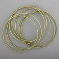 Seven gold bangles 18k yg 44 gs 2 12 diameter