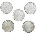 American silver dollars 1891o 1879o 1879 1882 1881s