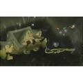 Walt disney courvoisier cel snow white and the seven dwarfs dopey bashful and sleepy leaving the mine 1937 5 x 8 sight