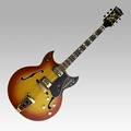 Guitorgan mc1 double cutaway with sunburst design 17 x 43