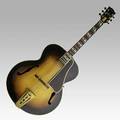 Gibson l12 acoustic guitar with arch top and sunburst design ca 1936 serial no 93986 42 x 17