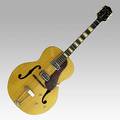 Gretsch bacon belmont electric guitar with birch top maple sides and back and jumbo arch top 16 x 41