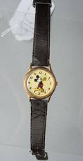 Vintage Mickey Mouse Watch by Lorus Cracked face at