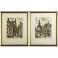 Roger hebbelinck dutch 1912 three aquatints in color framed separately each signed and numbered 2 13 12 x 10 12 1 17 14 x 13 12