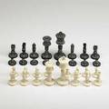 Ivory chess set classic design 20th c king 4 34