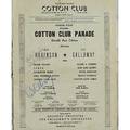 The cotton club program autographed by bill robinson and cab calloway 12 x 10