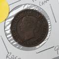 Canada 1 Cent Rare Date 1859 Fine Grade