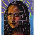 John stango american 20th21st c mona lisa signed 28 x 25 12
