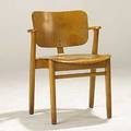 Ilmari tapiovaara knoll domus birch stacking chair 31 x 22 x 22