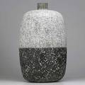 Claude conover unusual twotone foursided glazed ceramic vessel chaam signed and titled 21 12 x 11