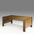 Jeffrey greene rosewood dining table ca 1975 77 x 40 x 30 with two collapsible 20 34 drop leaves 118 12 when fully extended