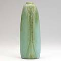 Van briggle ovoid vase with two color glaze 190811 aa van briggle colo spgs 753 9 34 x 3 12