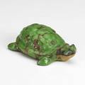 Weller coppertone turtle figure marked weller pottery 1 34 x 5 x 3 34