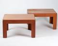 A Pair of Niels Eilersen Danish Modern Side Tables