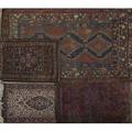 Four oriental area rugs largest with caucasian design all 20th c 71 x 44 12