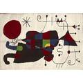 Joan miro wall tapestry unmarked 35 x 52
