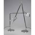 Artemide two graduated tolomeo lamps each marked taller 40 x 29 x 9
