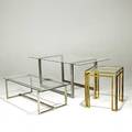 Modern table grouping coffee table dining table and occasional table largest 28 x 70 x 34