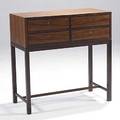 Kai kristiansen fine rosewood cabinet unmarked 31 12 x 31 12 x 15