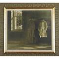 Andrew wyeth american 19172009 collotype the quaker 1976 framed metropolitan museum of art edition triton press 27 x 29 including edition frame