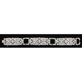 Art deco diamond and platinum strap bracelet retailed by roy w johnston waldorfastoria new york city 1937 three openwork plaques with marquiseshaped principal diamonds in baguette diamond quatr