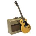 Gibson les paul tv special guitar 1955 serial no 7 3809 with original ga 6 amplifier guitar 39 x 13