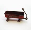 Miniature Radio Flyer Wagon Tin Toy