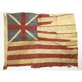 Grand union flag late 18th c 33 12 x 23