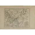 William faden english 17501836 map plan of the operations of general washington against the kings troops in new jersey published april 15th 1777 12 x 16 plus margins