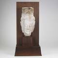 Sandstone head of a bodhisattva possibly maitreya late northern wei dynasty 386534 custom mounted with accompanying pedestal head 15 x 7 12 x 8 pedestal 78 12 x 18 12 x 12 12