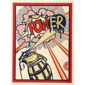Shepard fairey american b 1970 two works of art imperial glory 2011 screenprint in colors signed dated and numbered 147450 24 x 18 sheet power 2010 screenprint in colors signed
