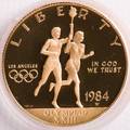 1984 United States 10 Olympic Gold Coin