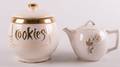 McCoy Tea Pot  Gilded Cookie Jar Two 2