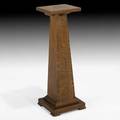 Limbert pedestal grand rapids mi ca 1908 branded mark 34 14 x 12 sq