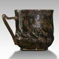 George ohr joe jefferson mug inbody twist 1896 stamped g e ohr biloxi miss 3181896 3 14 x 4 12