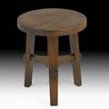 Stickley brothers rare threeleg tabouret grand rapids mi ca 1905 unmarked 17 34 x 15 dia