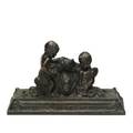 John tenkacs american 1883untitled signing of the declaration of independence of 1776 1926 bronze kunst foundry 6 x 10 x 5 provenance the eileen and marvin reingold collection