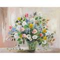 Marielouise ogier french b 1912 attr oil on canvas still life fleurs de lamitie framed 35 x 46