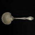 Tiffany  co richelieu sterling silver shellshaped spoon ca 18921902 358 ot 9