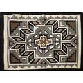 Navajo rug two gray hills design 20th c 29 x 42