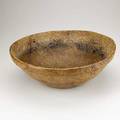 Burl bowl american ash with wide rim 19th c 5 34 x 17 dia