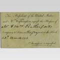 George and martha washington dinner invitation the president of the united states and lady washington request the pleasure of mr  mrs rutherfords company to dine on thursday at 4 oclock 23rd o