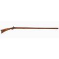 Kentucky rifle full tiger maple stock flintlock rifle ca 1840 manufactured by j henry and son boulton pa marked 64 12