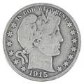 Us half dollars fiftytwo 18941969 1915 21 face value silver and 5 face clad