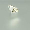 Unmounted 101 cts pearshaped diamond 781 x 546 x 359 mm with 14k yg and diamond semi mount 24 dwt 38 gs size 4 12