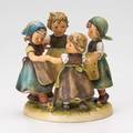Hummel ring around the rosie figurine marked vcopyrightby w goebelwgermany 7 14 x 6 12 diam