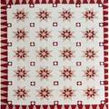 Patchwork quilts five 20th c largest 90 x 76