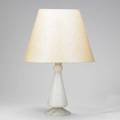 Alabaster carved and polished table lamp1940s unmarked overall 24 x 16