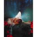 Susan scalora american 20th c cprint framed sleeping angel 2004 signed 13 34 x 10 34 sight